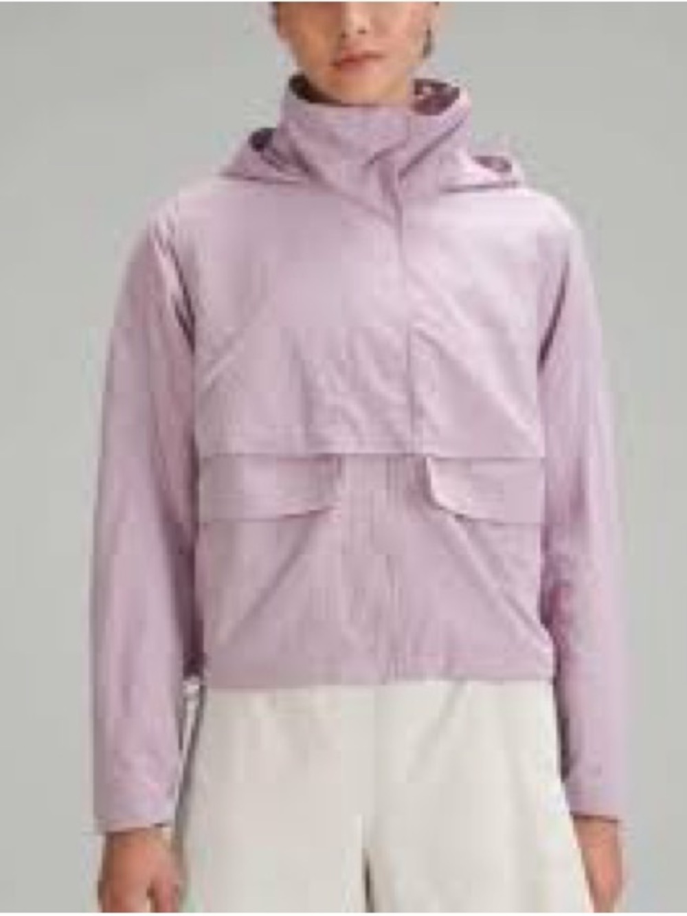 Lululemon always effortless Light Lavender dusty rose jacket- 10
